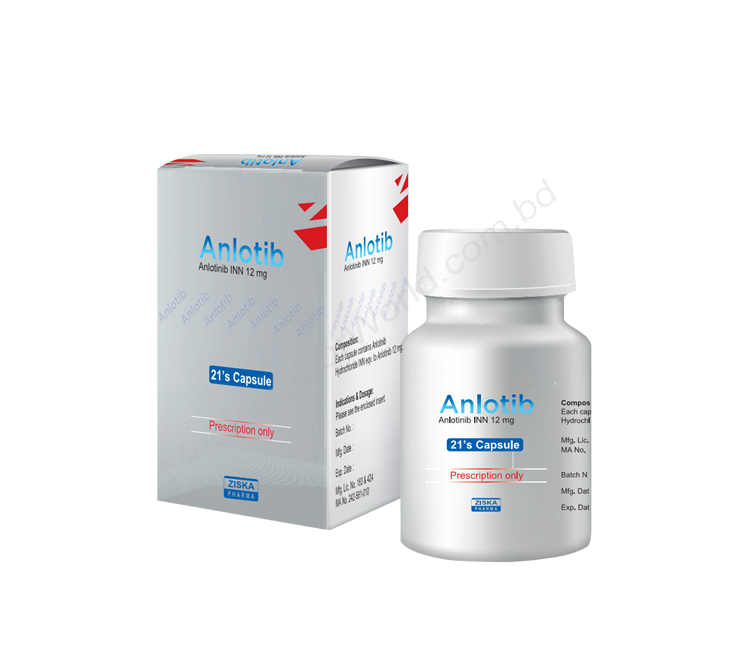Anlotib- Родовое Anlotinib- Ziska Pharma