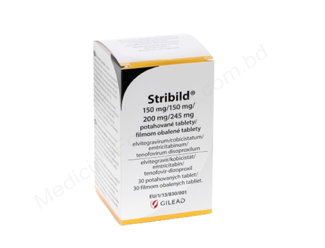 Stribild- Родовое Elvitegravir + Cobicistat + Emtricitabine + Tenofovir disoproxil fumarate- GILEAD SCIENCES Pharma
