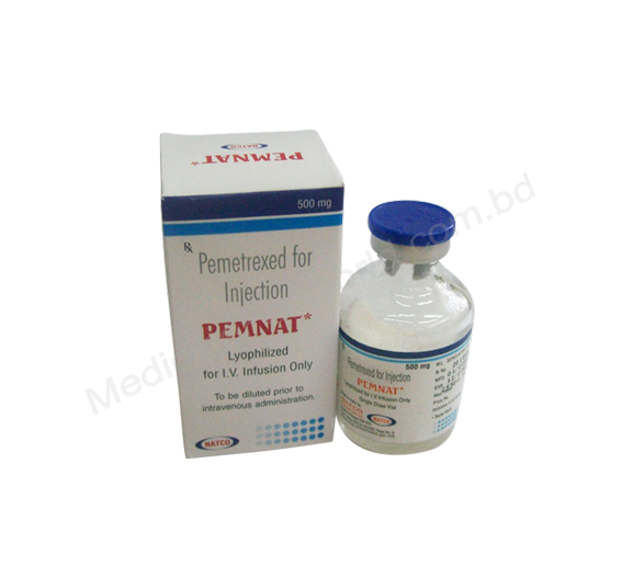Pemnat- Generic PEMETREXED DISODIUM- Natco Pharma