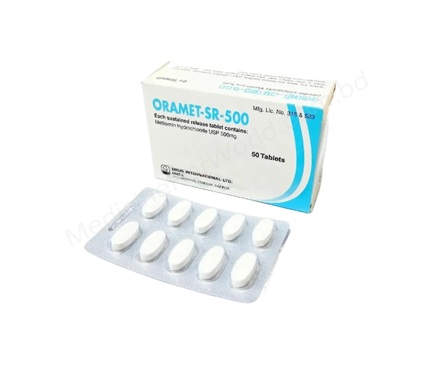 Oramet- Generic METFORMIN HYDROCHLORIDE- Drug International Pharma