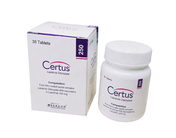 Certus- Generic Lapatinib- Beacon pharma