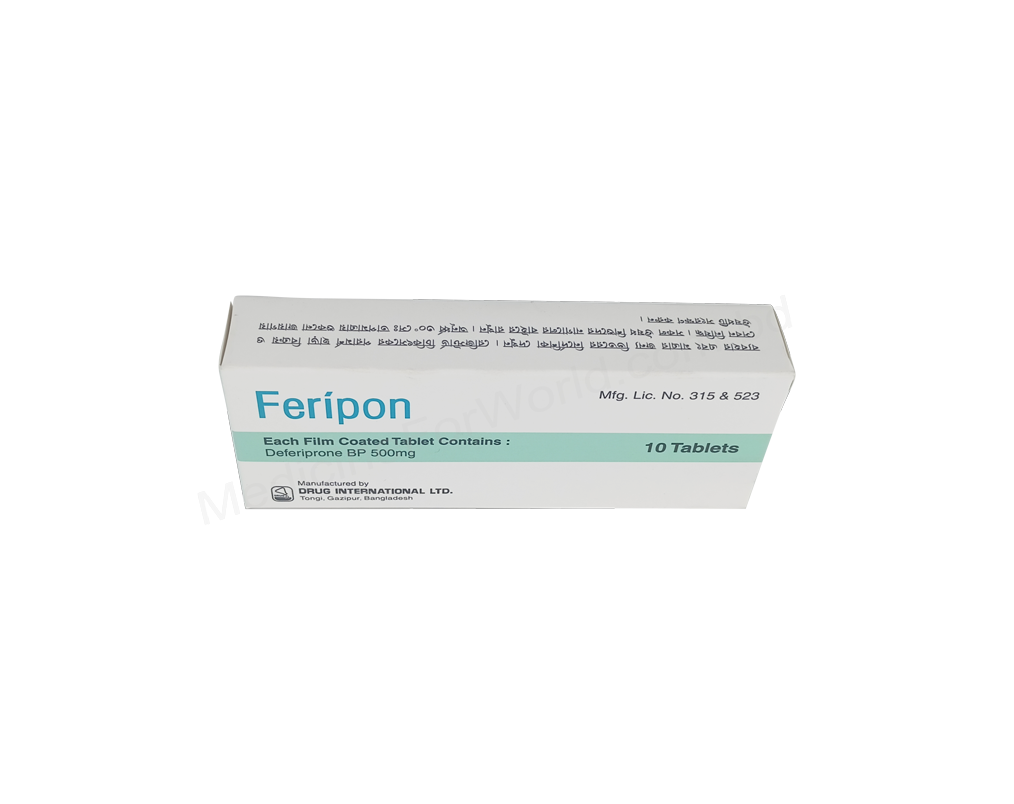 Feripon- Родовое Деферипрон- Drug International Pharma