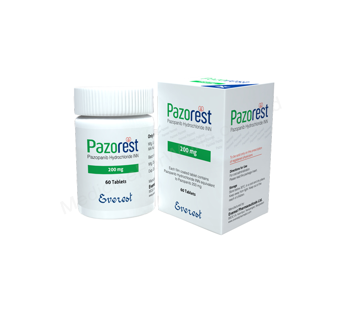 Pazorest- Родовое Пазопаниб- Everest Pharma