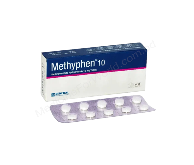 Methyphen- Generic Methylphenidate Hydrochloride- General Pharma