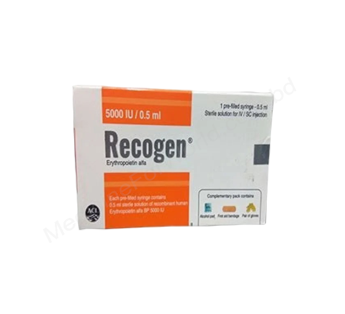 Recogen- 通用的 促红细胞生成素α- ACI制药有限公司