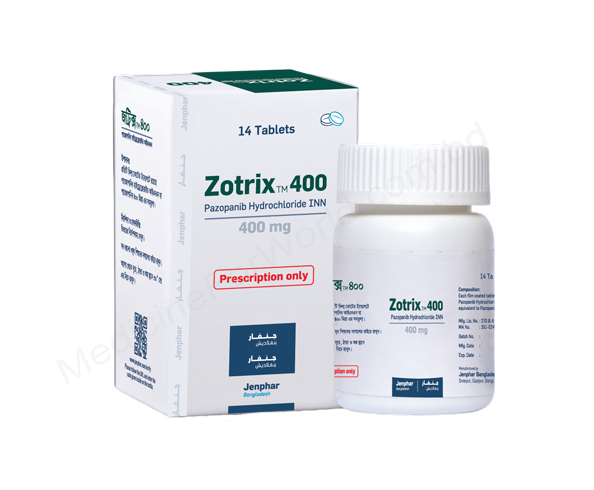 Zotrix- Родовое Пазопаниб- Jenphar Pharma
