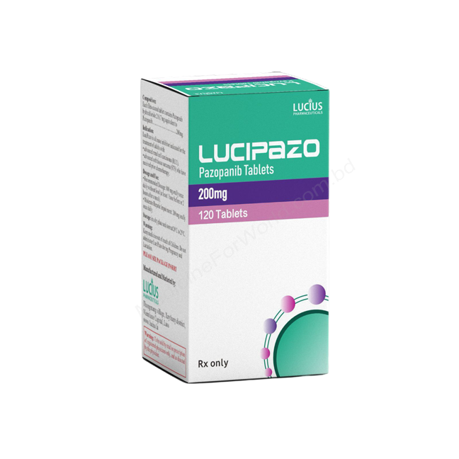 LUCIPAZO- Родовое Пазопаниб- Lucius Pharma