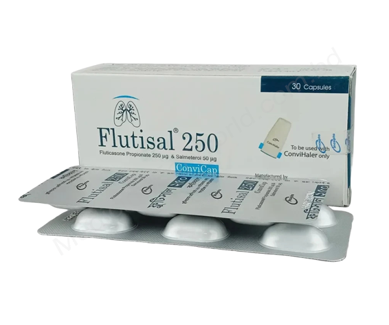 Flutisal- Родовое Salmeterol + Fluticasone Propionate- Incepta Pharma