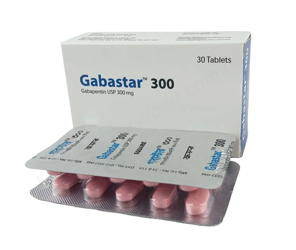 Gabastar- Родовое Габапентин- Square Pharma