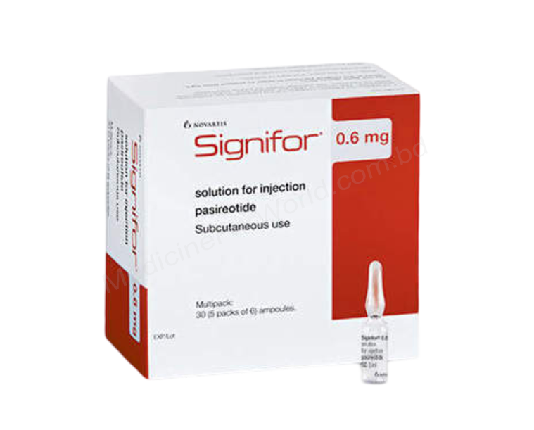 Signifor- Generic Pasireotide- Novartis Pharma
