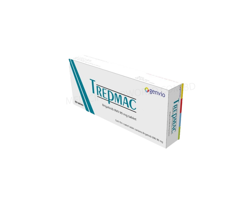 Трепмак- Родовое бригатиниб- Genvio Pharma