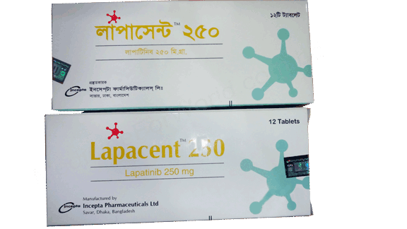 Lapacent- Родовое Лапатиниб- Incepta Pharma