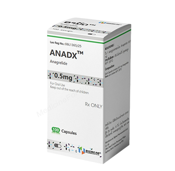 ANADX- Родовое Анагрелид- Bigbear Pharma