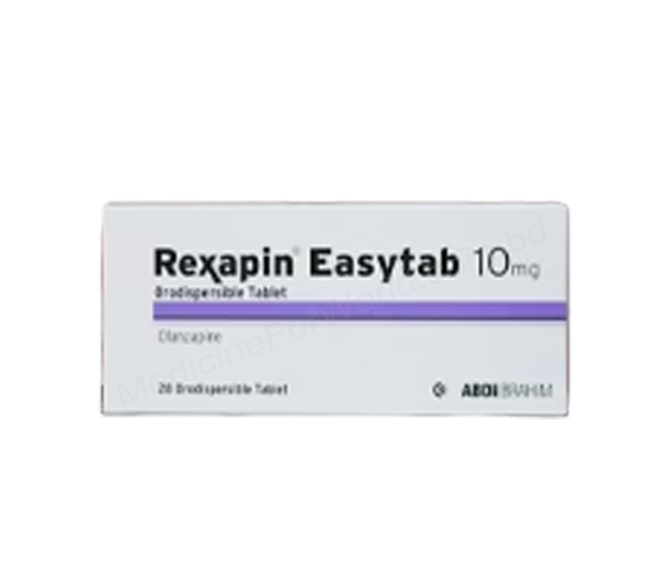 REXAPIN EASYTAB- Generic OLANZAPINE- ABDI IBRAHIM Pharma