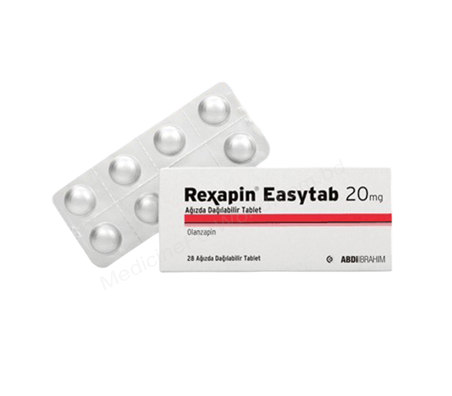 REXAPIN EASYTAB- Generic OLANZAPINE- ABDI IBRAHIM Pharma