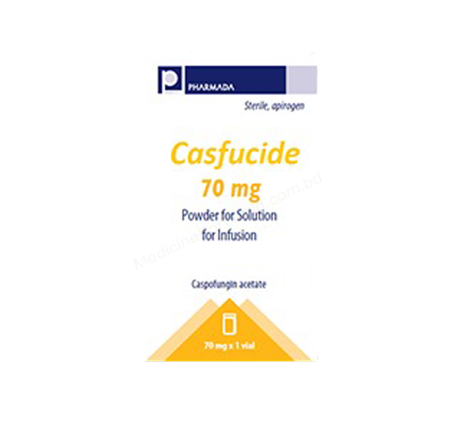 CASFUCIDE- Generic CASPOFUNGIN ACETATE- PHARMADA Pharma