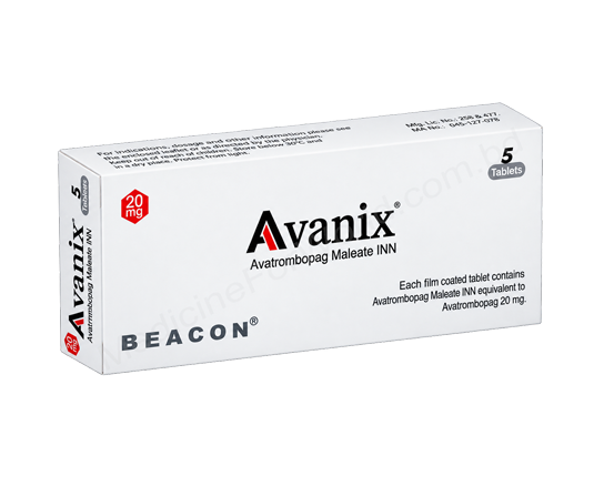 Avanix- 通用的 阿伐曲波帕- 孟加拉碧康制药