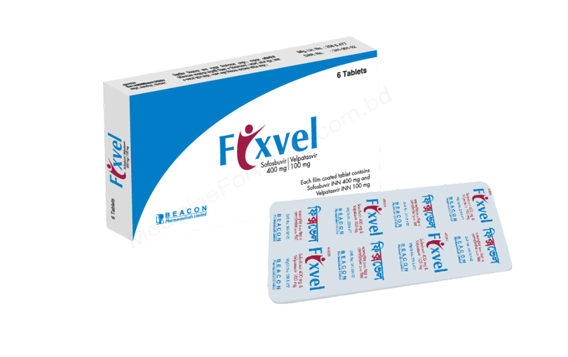 Sofosvel/菲克斯维尔- 通用的 索非布韦+維帕他韋- 孟加拉碧康制药