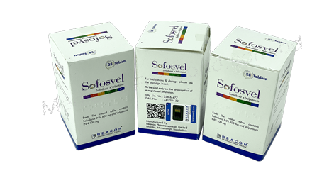 Sofosvel/菲克斯维尔- 通用的 索非布韦+維帕他韋- 孟加拉碧康制药
