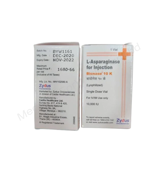 Bionase- Родовое L-Аспарагиназа- Zydus pharma