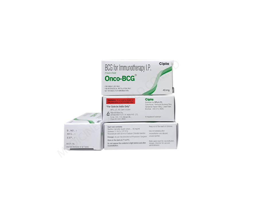 Onco-BCG- 通用的 Bacillus Calmette Guerin- Cipla Pharma