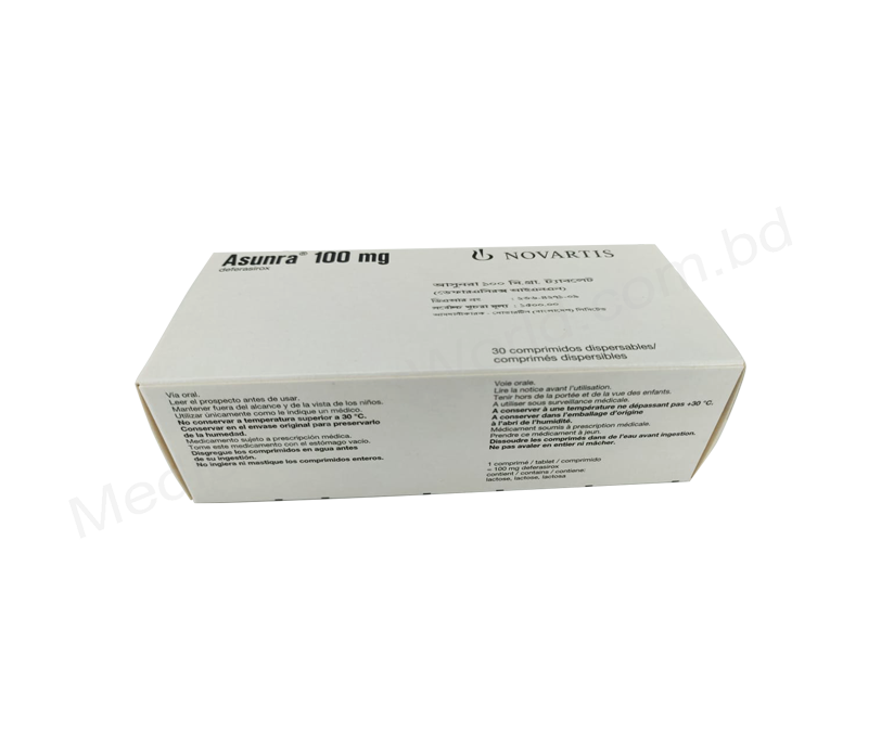 Asunra- Родовое Деферазирокс- Novartis Pharma