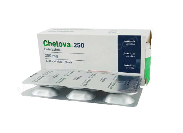 Chelova- Родовое Деферазирокс- Jenphar Pharma