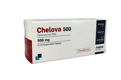 Chelova- Родовое Деферазирокс- Jenphar Pharma