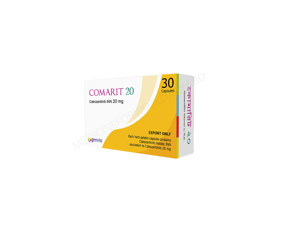 Comarit- Generic Cabozantinib- Genvio Pharma