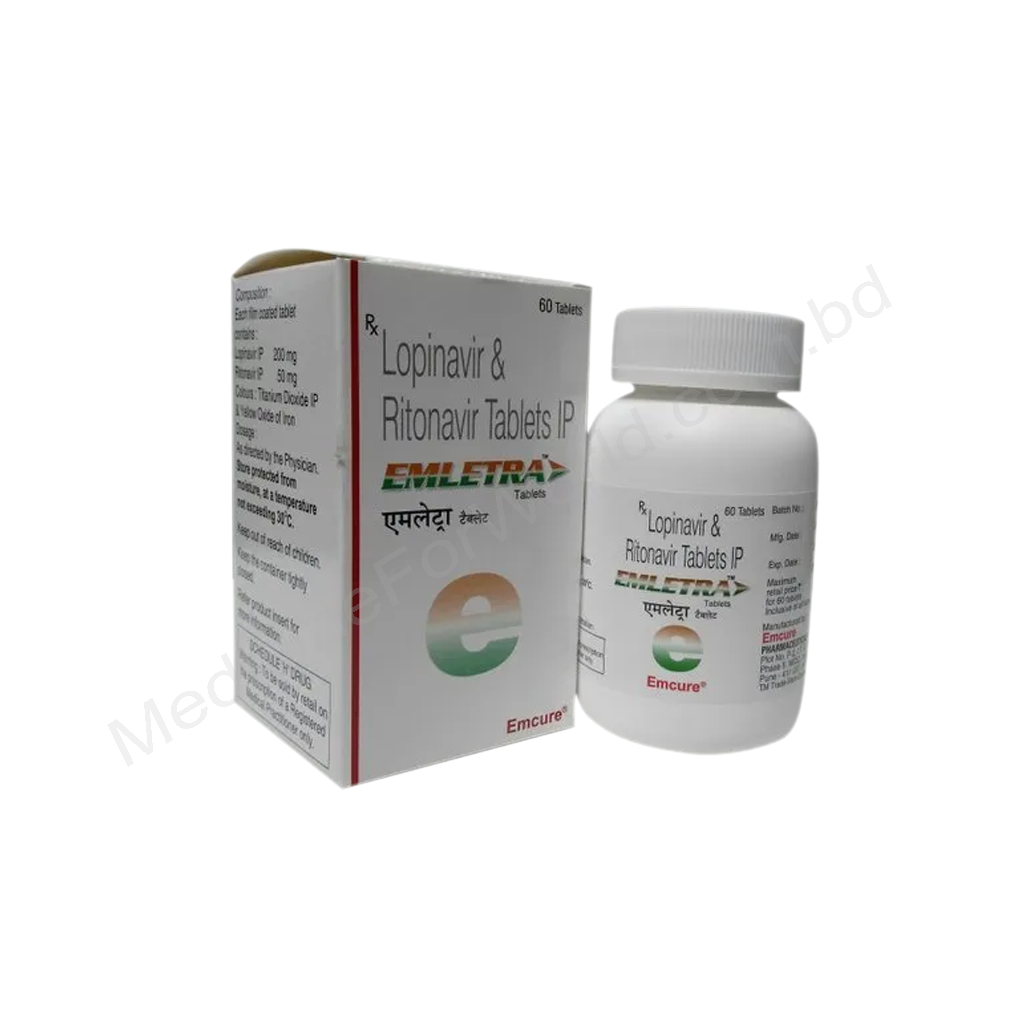Emletra- Родовое Лопинавир + Ритонавир- Emcure Pharma