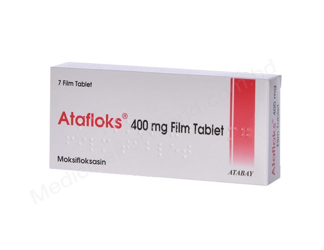 Atafloks- ??????? MOXIFLOXACIN HYDROCHLORIDE- Atabay pharma