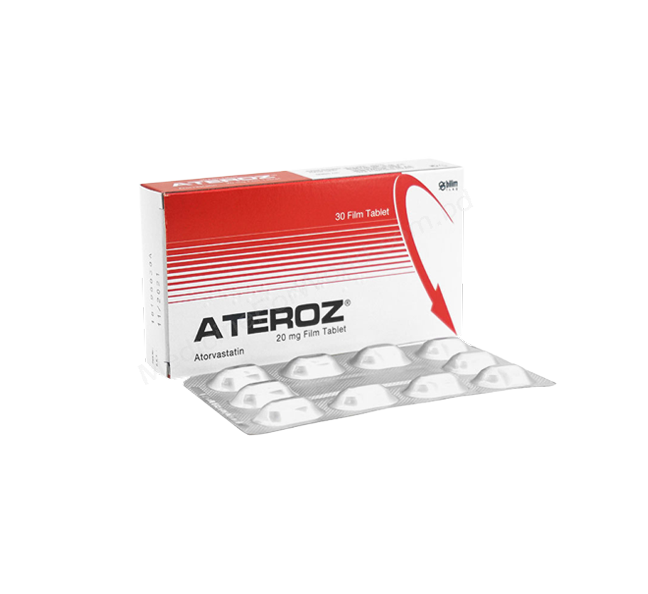 Ateroz- Родовое Atorvastatin Calcium- BILIM Pharma