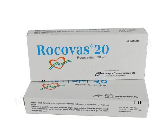 Rocovas- Родовое Розувастатин- Incepta Pharma