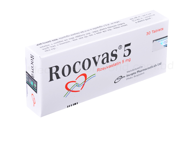Rocovas- Родовое Розувастатин- Incepta Pharma