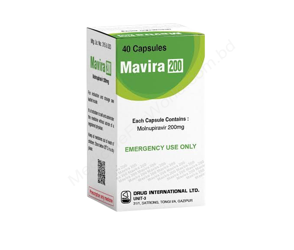 Mavira- Родовое Молнупиравир- Drug International Pharma
