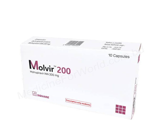 Molvir- Родовое Молнупиравир- Square Pharma
