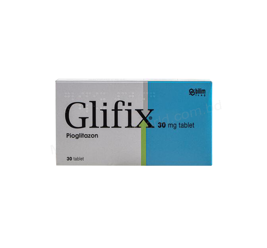 GLIFIX- Родовое пиоглитазон- BILIM Pharma