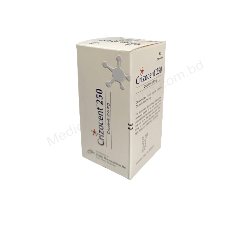 Crizocent- Generic Crizotinib- Incepta Pharma