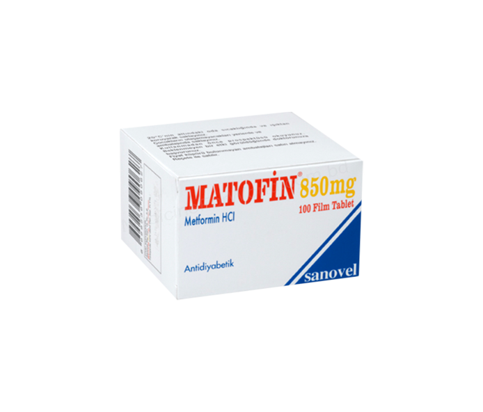 MATOFIN- Generic METFORMIN HYDROCHLORIDE- Sanovel pharma