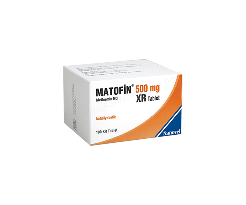 MATOFIN XR- Generic METFORMIN HYDROCHLORIDE- Sanovel pharma