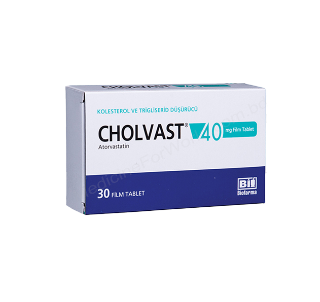 CHOLVAST- Родовое Atorvastatin Calcium- BIOFARMA Pharma