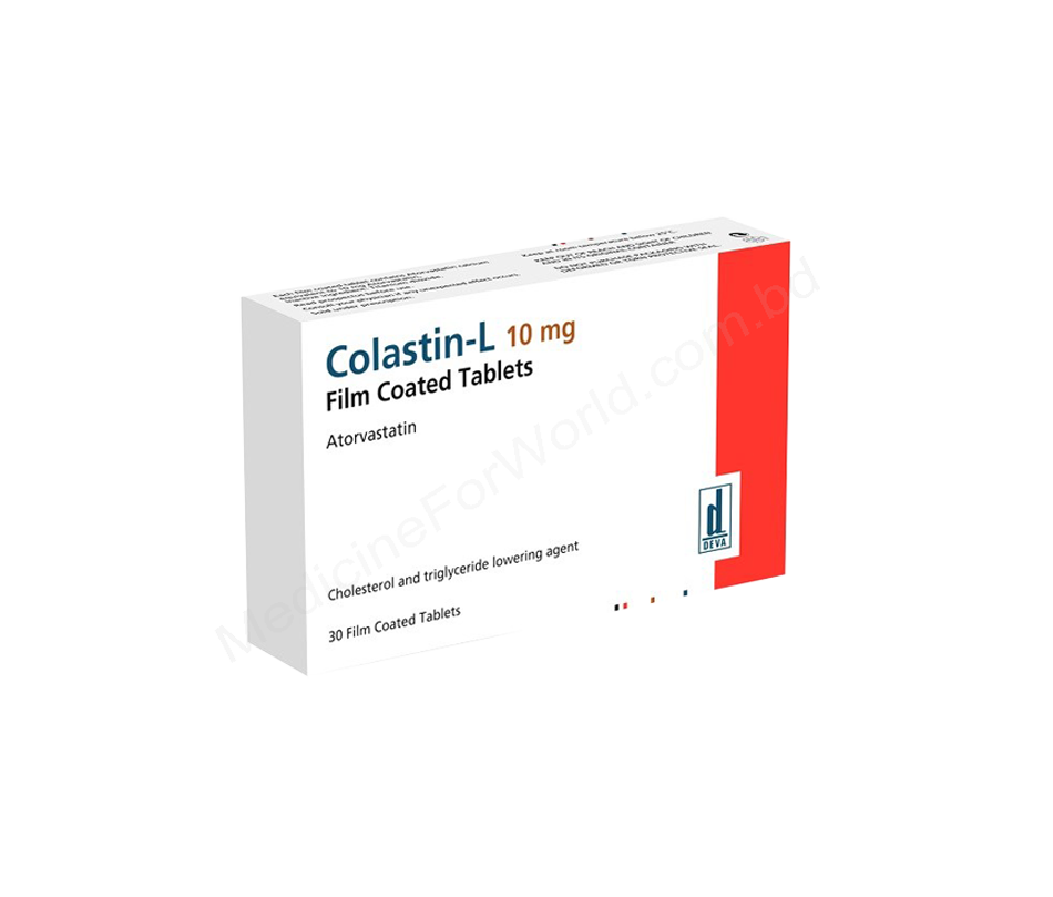 COLASTIN-L- Родовое Atorvastatin Calcium- Deva Pharma