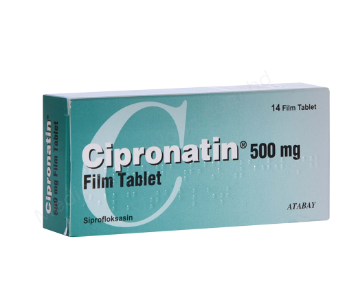 CIPRONATIN- Родовое CIPROFLOXACIN HYDROCHLORIDE- Atabay pharma