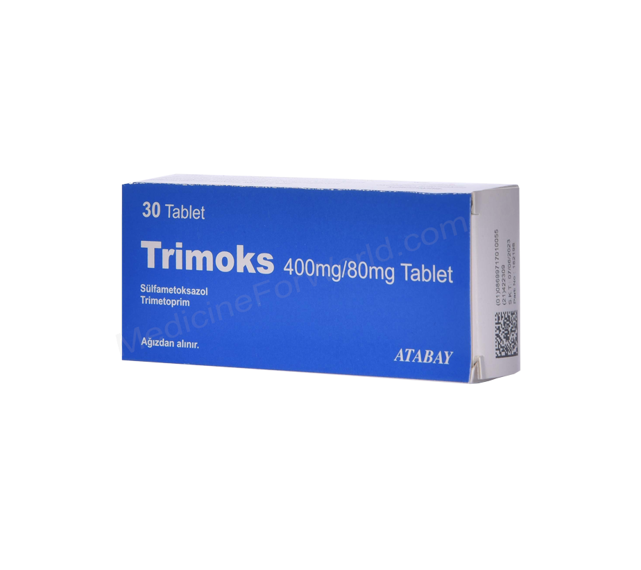 TRIMOKS- Родовое SULFAMETHOXAZOLE + TRIMETOPRIM- Atabay pharma