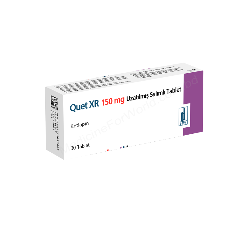QUET XR- Родовое QUETIAPINE FUMARATE- Deva Pharma