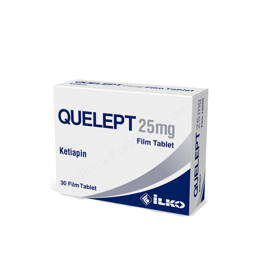 QUELEPT- Родовое QUETIAPINE FUMARATE- ILKO Pharma
