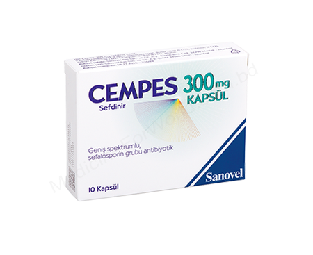 CEMPES- Родовое Цефдинир- Sanovel pharma
