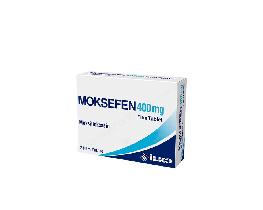 MOKSEFEN- Родовое MOXIFLOXACIN HYDROCHLORIDE- ILKO Pharma