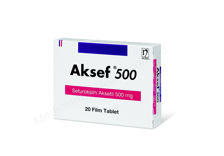AKSEF- Родовое CEFUROXIME AXETIL- Nobel pharma