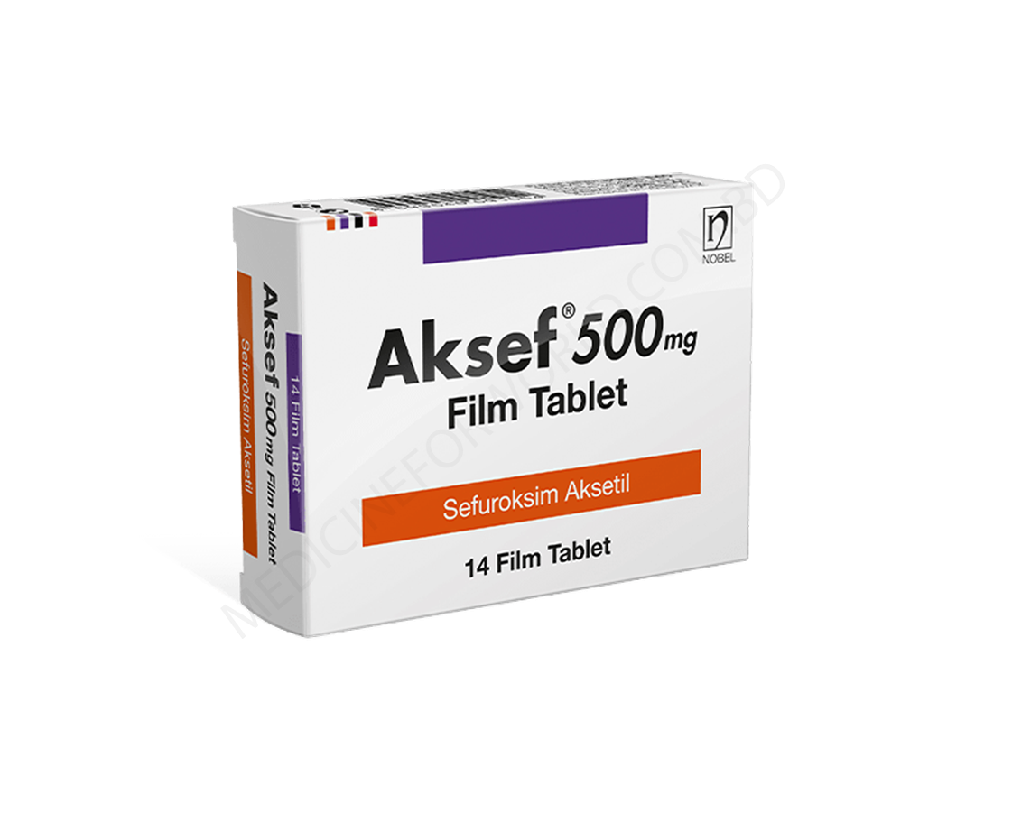 AKSEF- Родовое CEFUROXIME AXETIL- Nobel pharma